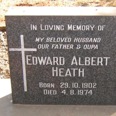 HEATH Edward Albert 1902-1974