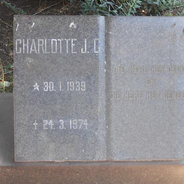 HERBST Charlotte J.C. 1939-1974