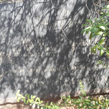 HEERDEN Christoffel Andries, van 1893-1967 &amp; Nelie 1898-1975