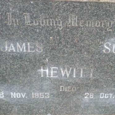 HEWITT James -1953 &amp; Sue -1965
