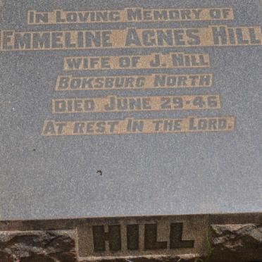 HILL Emmeline Agnes -1946