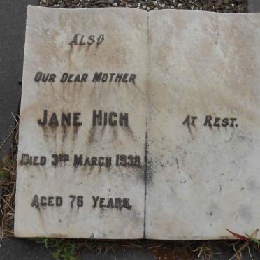 HIGH Thomas Boyd -1926 &amp; Jane -1938