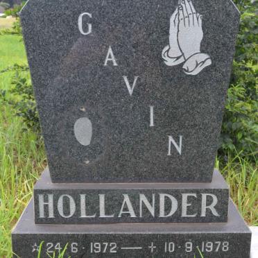 HOLLANDER Gavin 1972-1978