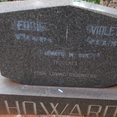 HOWARD Eddie -1967 &amp; Violet -1976
