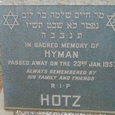 HOTZ Hyman -1957