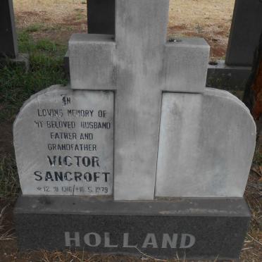 HOLLAND Victor Sancroft 1916-1979