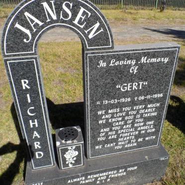 JANSEN Richard 1926-1996