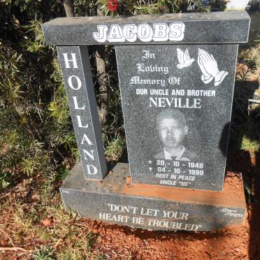 JACOBS Holland Neville 1948-1999