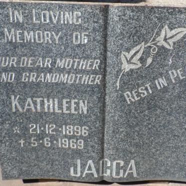 JAGGA Kathleen 1896-1996