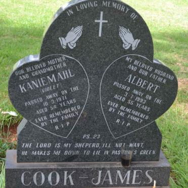 JAMES Kaniemahl, Cook -1971 :: COOK-JAMES Albert -1993