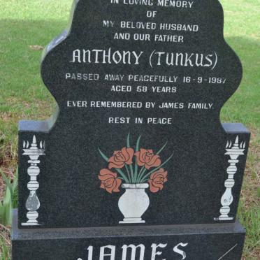 JAMES Anthony -1987