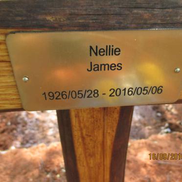 JAMES Nellie 1926-2016