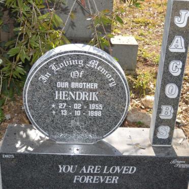 JACOBS Hendrik 1955-1998