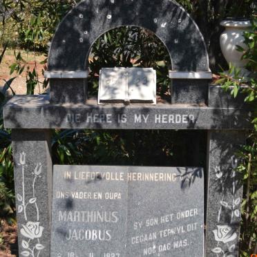 JAGER Marthinus Jacobus, de 1927-1991