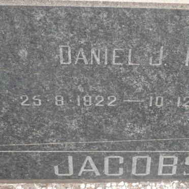 JACOBS Daniel J.H. 1922-1946