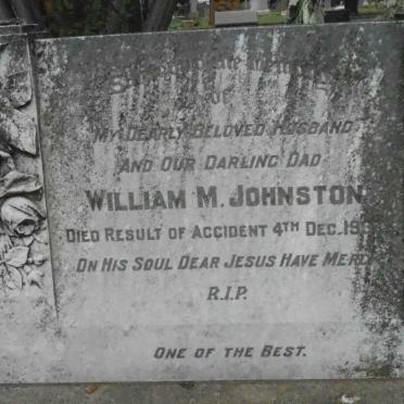 JOHNSTON William M -193?