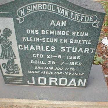 JORDAN Charles Stuart 1956-1958