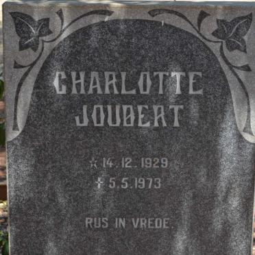 JOUBERT Charlotte 1929-1973