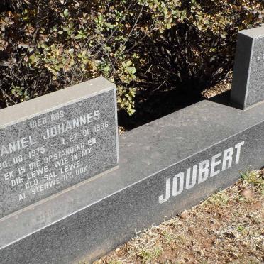 JOUBERT Magdalena 1949- :: JOUBERT Daniel Johannes 1975-1996