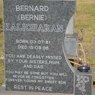 KALICHARAN Bernard 1981-1998