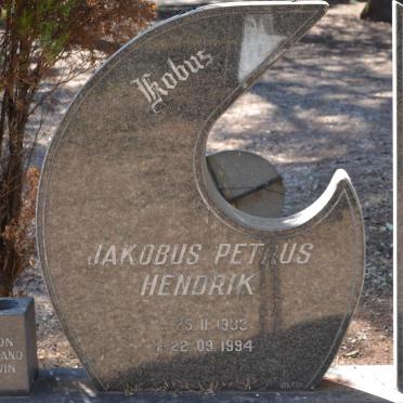 KASSELMAN Jakobus Petrus Hendrik 1933-1994