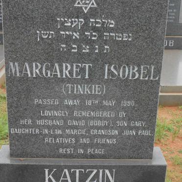 KATZIN Margaret Isobel -1990