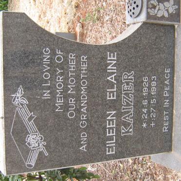 KAIZER Eileen Elaine 1926-1993