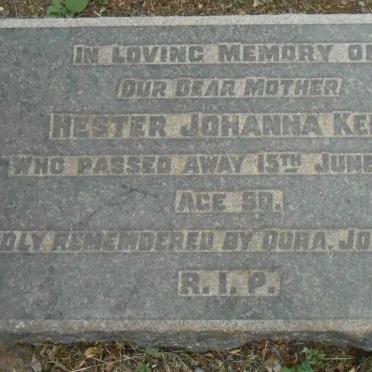 KELLY Hester Johanna -1943