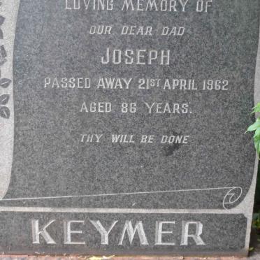 KEYMER Joseph -1962