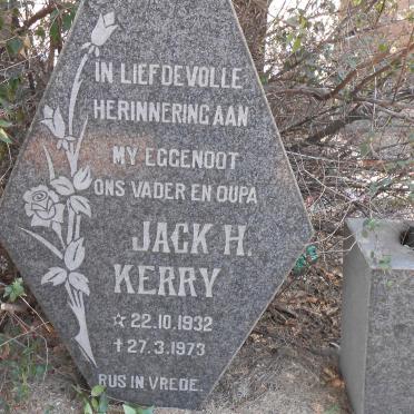 KERRY Jack H. 1932-1973