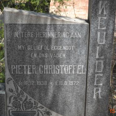 KEULDER Pieter Christoffel 1938-1972