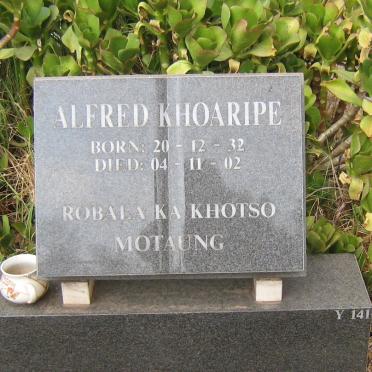 KHOARIPE Alfred 1932-2002