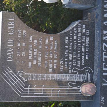 KIETZMANN David Carl 1974-1996