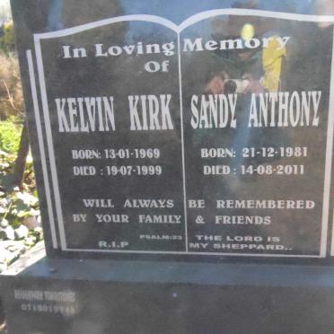 KIRK Kelvin 1969-1999 :: ANTHONY Sandy 1981-2011