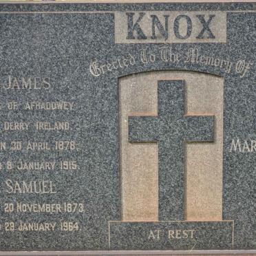 KNOX Samuel 1873-1964 :: KNOX James 1878-1915 :: KNOX George 1881-1961 :: 