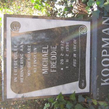KOOPMAN Michael Freddie 1972-1996