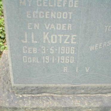 KOTZE J.L. 1906-1960