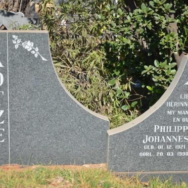 KOTZÉ Philippus Johannes 1921-1998