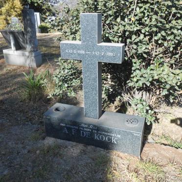 KOCK A.F., de 1918-1997