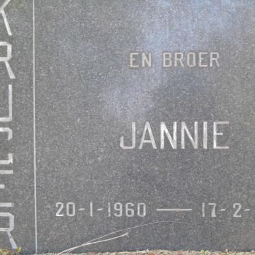 KRUGER Jannie 1960-1972