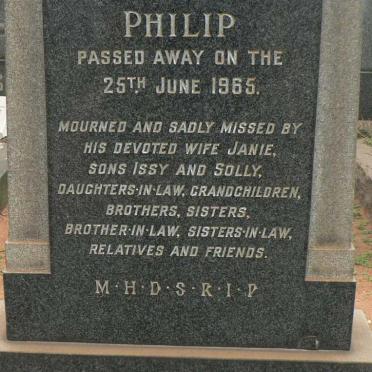 KRAMER Philip -1965