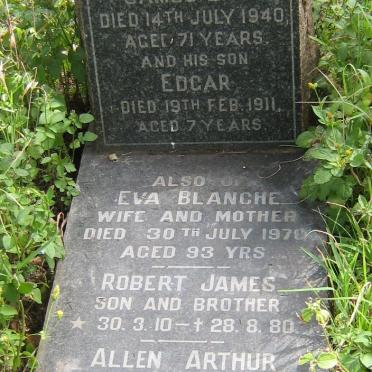 LAW James -1940 &amp; Eva Blanche -1970 :: LAW Edgar -1911