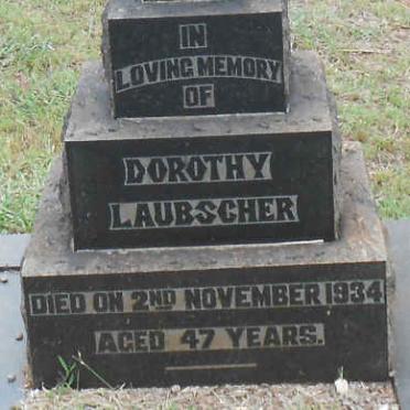 LAUBSCHER Dorothy -1934