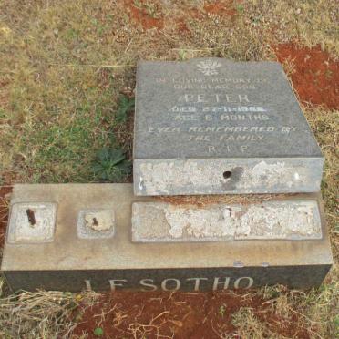 LESOTHO Peter -1955