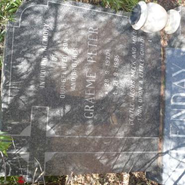 LENDAY Graeme Peter 1970-1985