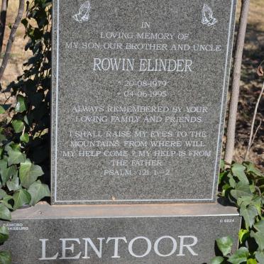 LENTOOR Rowin Elinder 1979-1995