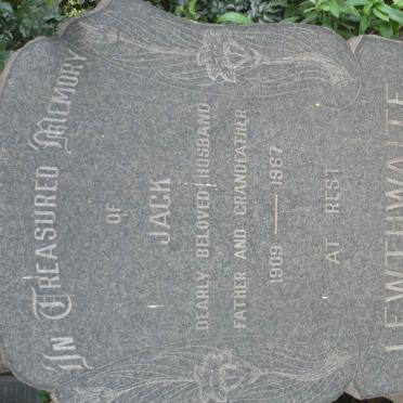 LEWTHWAITE Jack 1909-1967 