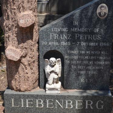 LIEBENBERG Franz Petrus 1945-1966