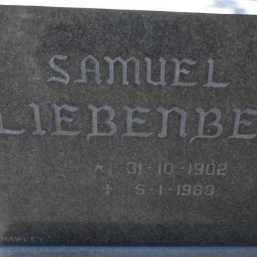 LIEBENBERG Samuel S. 1902-1983