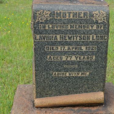 LONG Lavinia Hewitson -1921